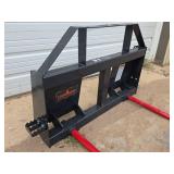 LandHonor Dual Skid Steer Bale Spears BS-12-2500G