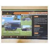 LandHonor 16x13 ft Metal Carport Shelter