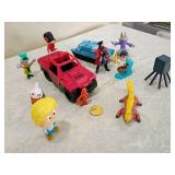Small 3 in figures McDonald's Happy Meal Toys Mixed Lot Minecraft and other pirates Small 3 in figures McDonald's Happy Meal Toys Mixed Lot Minecraft and other pirates