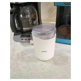 Mr. Coffee 12-Cup Programmable Coffee Maker - Blue/Black and coffee grinder Mr. Coffee 12-Cup Programmable Coffee Maker - Blue/Black and coffee grinder