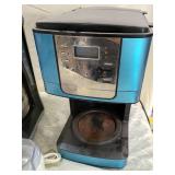 Mr. Coffee 12-Cup Programmable Coffee Maker - Blue/Black and coffee grinder Mr. Coffee 12-Cup Programmable Coffee Maker - Blue/Black and coffee grinder
