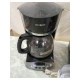 Mr. Coffee 12-Cup Programmable Coffee Maker - Blue/Black and coffee grinder Mr. Coffee 12-Cup Programmable Coffee Maker - Blue/Black and coffee grinder