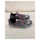 ASICS Gel Running Shoes Gray Pink ASICS Gel Running Shoes Gray Pink