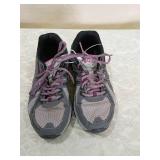 ASICS Gel Running Shoes Gray Pink ASICS Gel Running Shoes Gray Pink