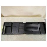 Black Wood shower caddy Black Wood shower caddy