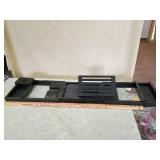 Black Wood shower caddy Black Wood shower caddy