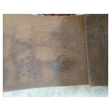 Brown Leather Sandals with Brass Grommets size 10m Brown Leather Sandals with Brass Grommets size 10m