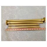 Gold Tone Curtain Rods Set Gold Tone Curtain Rods Set