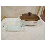 Magnawave Microwave Cookware Set with Glass Baking Dish and Pyrex baking pan 1.5L-1.4 Magnawave Microwave Cookware Set with Glass Baking Dish and Pyrex baking pan 1.5L-1.4