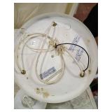 White Glass 3-Light Pendant Chandelier White Glass 3-Light Pendant Chandelier