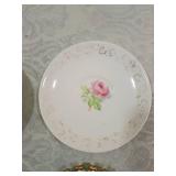 Decorative Plate and Lace Trim Set Decorative Plate and Lace Trim Set