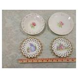 Decorative Plate and Lace Trim Set Decorative Plate and Lace Trim Set