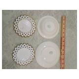 Decorative Plate and Lace Trim Set Decorative Plate and Lace Trim Set