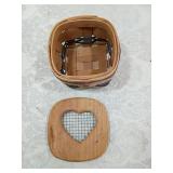Country Apple Kitchen Clock and Basket Set Country Apple Kitchen Clock and Basket Set