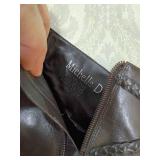 Michelle D Brown Leather Ankle Boots size 9M Michelle D Brown Leather Ankle Boots size 9M