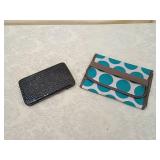 Thirty-One Wallet and Organizer Set and black wallet Thirty-One Wallet and Organizer Set and black wallet