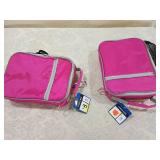 Pink Insulated Lunch Boxes Set of 2 Pink Insulated Lunch Boxes Set of 2