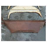 Original 1950s Chevrolet Fender Skirts and Trunk Panel Set and possible model t hood piece Original 1950s Chevrolet Fender Skirts and Trunk Panel Set and possible model t hood piece