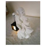 Ghost Figurine with LED Lantern 9 inch Ghost Figurine with LED Lantern 9 inch