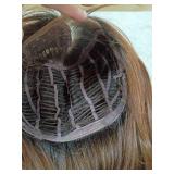 Brownish red Human Hair Wig with Cap Construction Brownish red Human Hair Wig with Cap Construction