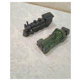 Avon Glass Train Engine Decanters Avon Glass Train Engine Decanters