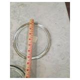 5 inch Glass Display Plate Set 5 inch Glass Display Plate Set