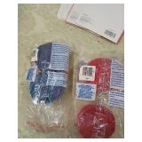 Valentine's cards champagne bottle and wine goblet glass foil balloons 40 inch helium balloons for bridal party shower or New Year's festival with streamers red and blue Valentine's cards champagne bottle and wine goblet glass foil balloons 40 inch helium balloons for bridal party shower or New Year's festival with streamers red and blue