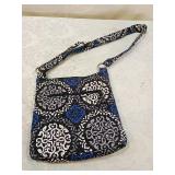 Vera Bradley Crossbody Bag in Canterberry Cobalt Pattern Vera Bradley Crossbody Bag in Canterberry Cobalt Pattern