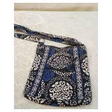 Vera Bradley Crossbody Bag in Canterberry Cobalt Pattern Vera Bradley Crossbody Bag in Canterberry Cobalt Pattern