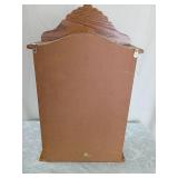 Oak Wall Display Cabinet with Glass Doors Oak Wall Display Cabinet with Glass Doors