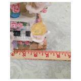 Decorative Musical Piano with Cherubs and Roses Decorative Musical Piano with Cherubs and Roses