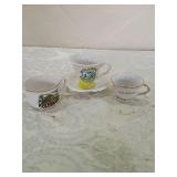 Colorado Souvenir Miniature Tea Cup Set Colorado Souvenir Miniature Tea Cup Set