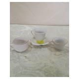 Colorado Souvenir Miniature Tea Cup Set Colorado Souvenir Miniature Tea Cup Set