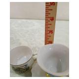 Colorado Souvenir Miniature Tea Cup Set Colorado Souvenir Miniature Tea Cup Set