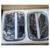 BICYACO 2PCS 105W 7x6 led headlight Reflector 5x7 led headlight White DRL Amber Turn Signal H6054 H5054 Hi/Lo Sealed Beam Headlamp Compatible with Jeep Wrangler YJ Cherokee XJ Kenworth T300 - Retail: 