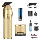 BaBylissPRO FXONE Hair Trimmer with Interchangeable Battery, Electric Trimmer for Men, Titanium T-Blade for All Hair, Up to 3-Hour Runtime - Retail: $260