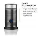 Nespresso Aeroccino 3 Milk Frother, Black, Steel - Retail: $99