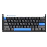 IQUNIX EZ60 Gaming Keyboard, 60% RGB Mechanical Keyboard, 61 Keys with Star Trail Magnetic Switches, Rapid Trigger, Adjustable Actuation, Double Shot PBT Keycaps, for Win/Mac Laptop PC - Retail: $190