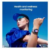 SAMSUNG Galaxy Watch 5 44mm Bluetooth Smartwatch w/Body, Health, Fitness and Sleep Tracker, Improved Battery, Sapphire Crystal Glass, Enhanced GPS Tracking. - Retail: $75