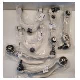 Front Upper and Lower Control Arm with Ball Joint, Suspension Control Arm Kit 6 Pcs Compatible with BMW 5 7 Series 535i GT 550i GT 740i 740Li 750i 760Li Alpina B7 Front Control Arm Kit - Retail: $334