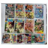 DC Comic Books Arak Son of Thunder. Various Conditions and Some Not Sleeved. Count 22.