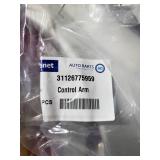 Front Upper and Lower Control Arm with Ball Joint, Suspension Control Arm Kit 6 Pcs Compatible with BMW 5 7 Series 535i GT 550i GT 740i 740Li 750i 760Li Alpina B7 Front Control Arm Kit - Retail: $334