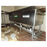 Commercial 10ft Stainless Steel Sink with Drainboards