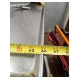 Commercial 5.5ft Stainless Steel Prep Table with Dunnage Rack