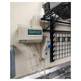 Commercial 19ft Stainless Steel 3-Compartment Sink with Wall Shelving