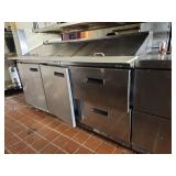 Commercial 6ft Undercounter Refrigerator