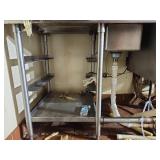 Commercial Soda Fountain Station with Bunn Coffee Maker and Prep Table