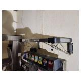 Commercial Soda Fountain Station with Bunn Coffee Maker and Prep Table
