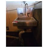 Glastender Wall-Mounted Commercial Sink Unit