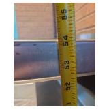 Stainless Steel Commercial Rolling Prep Table